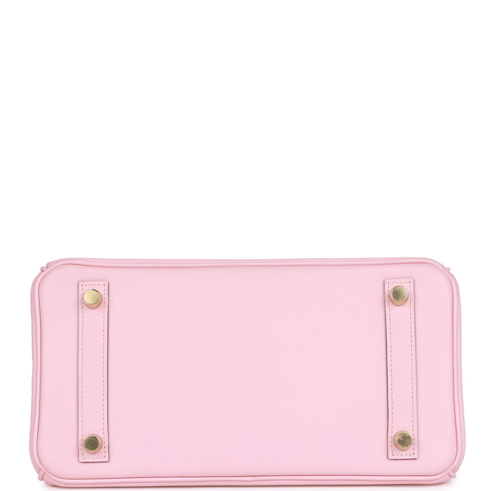 Hermes Birkin 25 Rose Sakura Swift Gold Hardware