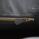 Hermes Birkin 25 Black Togo Gold Hardware