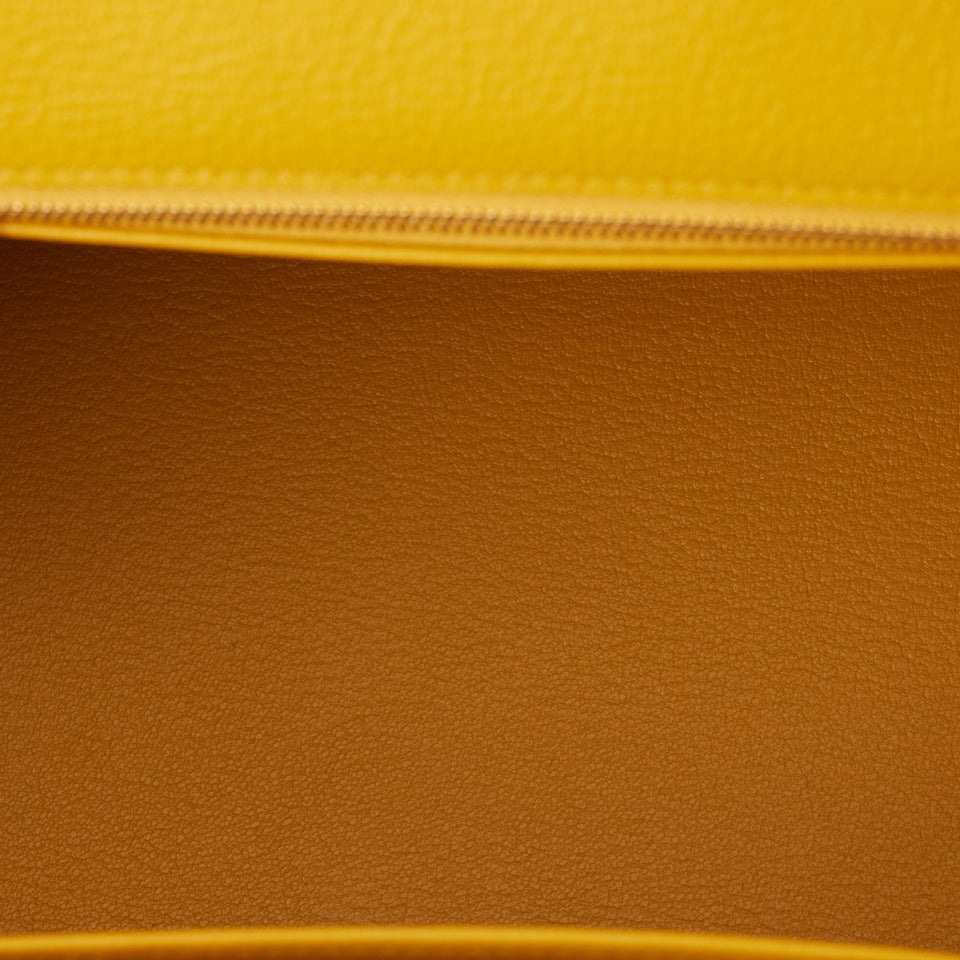 Hermes Birkin 30 Jaune Ambre Togo Gold Hardware