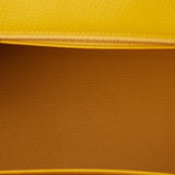 Hermes Birkin 30 Jaune Ambre Togo Gold Hardware