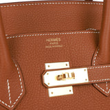 Hermes Birkin 35 Gold Togo Gold Hardware