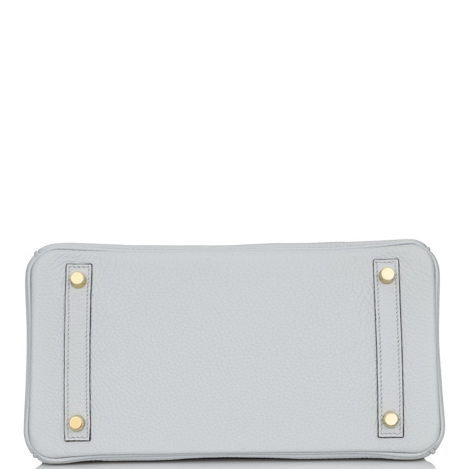 Hermes Birkin 30 Bleu Pale Clemence Gold Hardware Payment 2 for PW