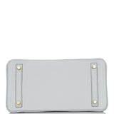 Hermes Birkin 30 Bleu Pale Clemence Gold Hardware