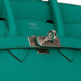 Hermes Birkin 25 Vert Verone Verso Togo Palladium Hardware