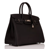 Hermes Birkin 35 Black Togo Palladium Hardware