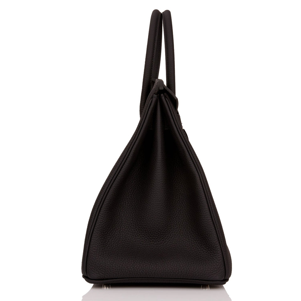 Hermes Birkin 35 Black Togo Palladium Hardware
