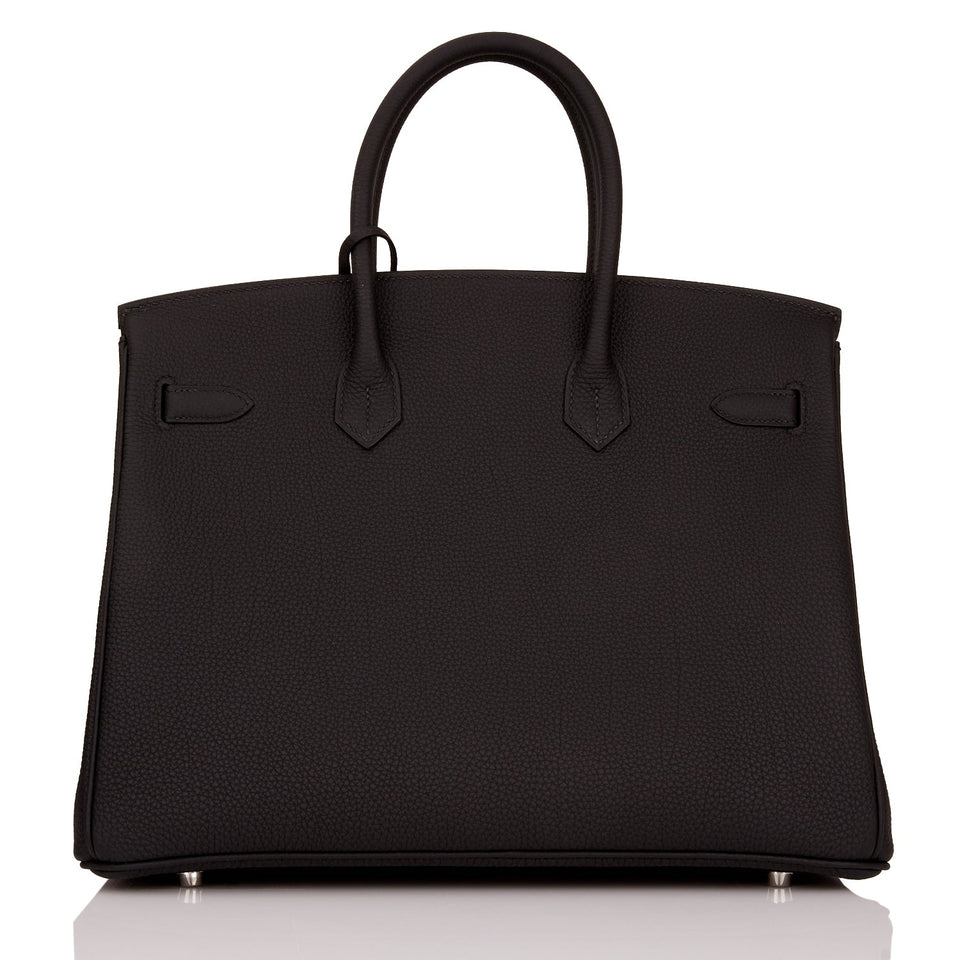 Hermes Birkin 35 Black Togo Palladium Hardware