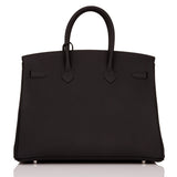 Hermes Birkin 35 Black Togo Palladium Hardware