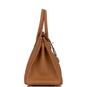Hermes Birkin 30 Gold Togo Palladium Hardware
