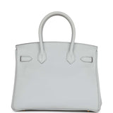 Hermes Birkin 30 Bleu Pale Clemence Gold Hardware