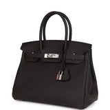 Hermes Birkin 30 Black Togo Palladium Hardware