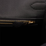 Hermes Birkin 35 Black Togo Gold Hardware
