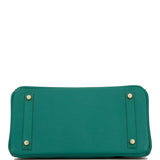 Hermes Birkin 30 Malachite Epsom Gold Hardware