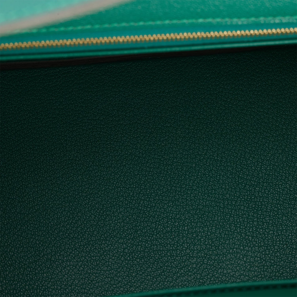 Hermes Birkin 30 Malachite Epsom Gold Hardware