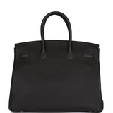Hermes Birkin 35 Black Togo Palladium Hardware