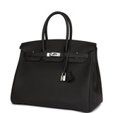 Hermes Birkin 35 Black Togo Palladium Hardware