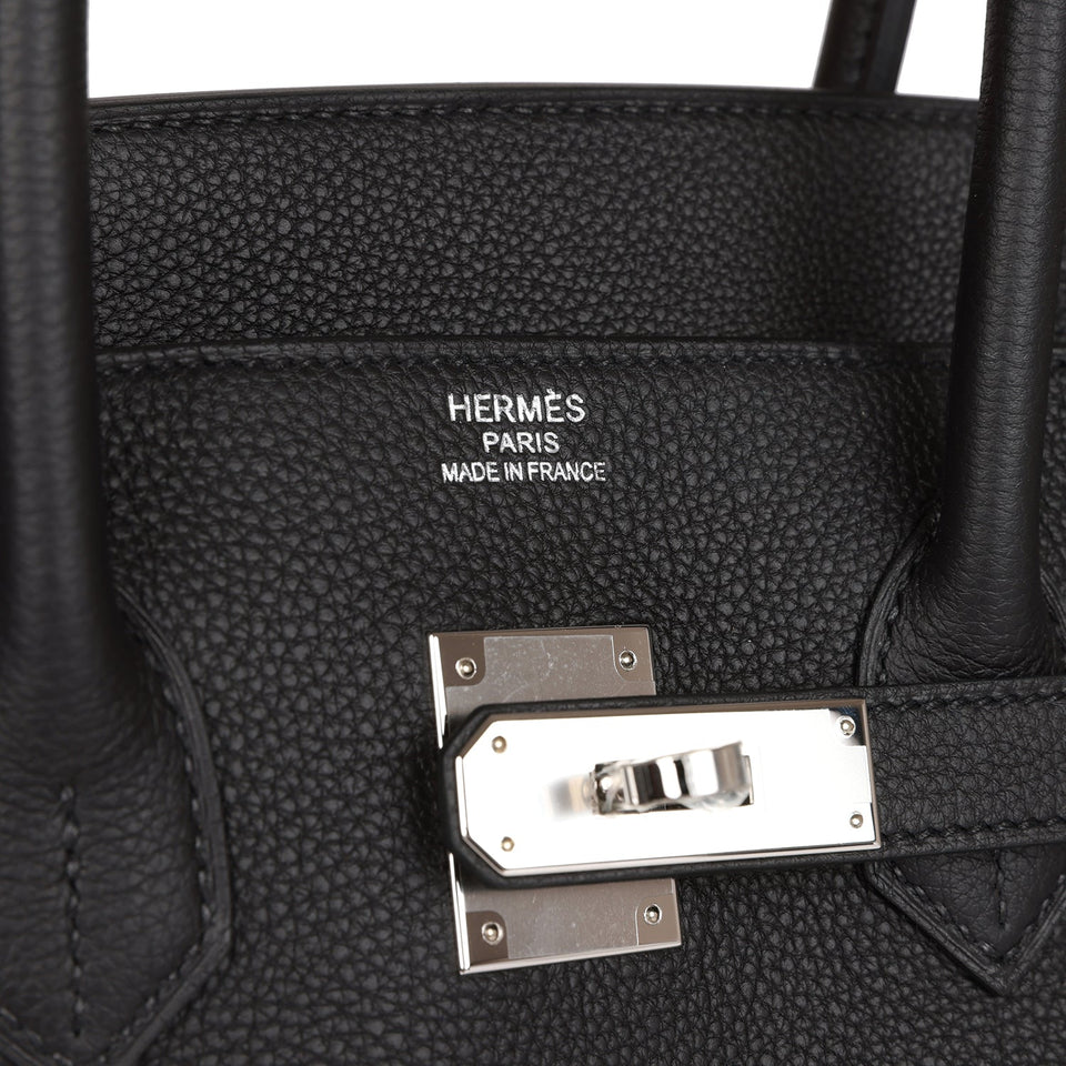 Hermes Birkin 35 Black Togo Palladium Hardware