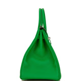 Hermes Birkin 35 Bambou Clemence Palladium Hardware