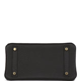 Hermes Birkin 25 Black Togo Gold Hardware