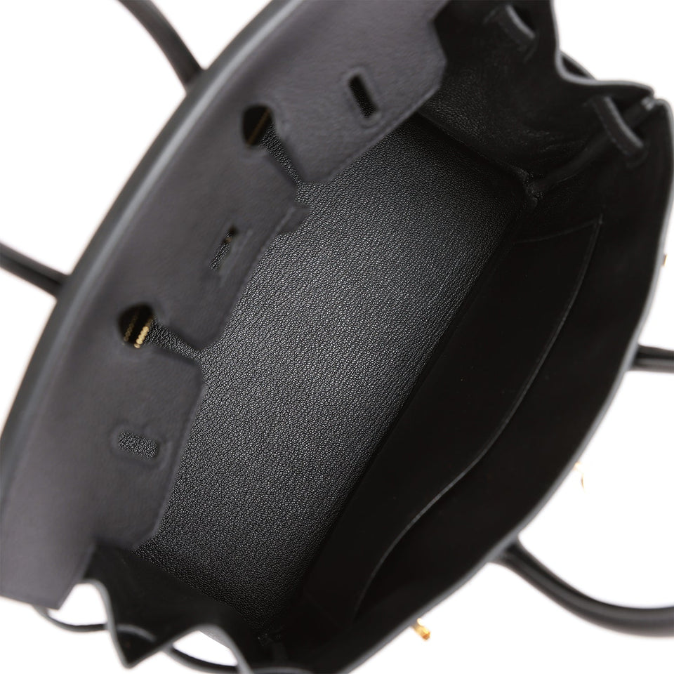 Hermes Birkin 25 Black Togo Gold Hardware