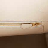 Hermes Birkin 35 Craie Togo Rose Gold Hardware