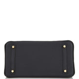 Hermes Birkin 30 Black Togo Gold Hardware