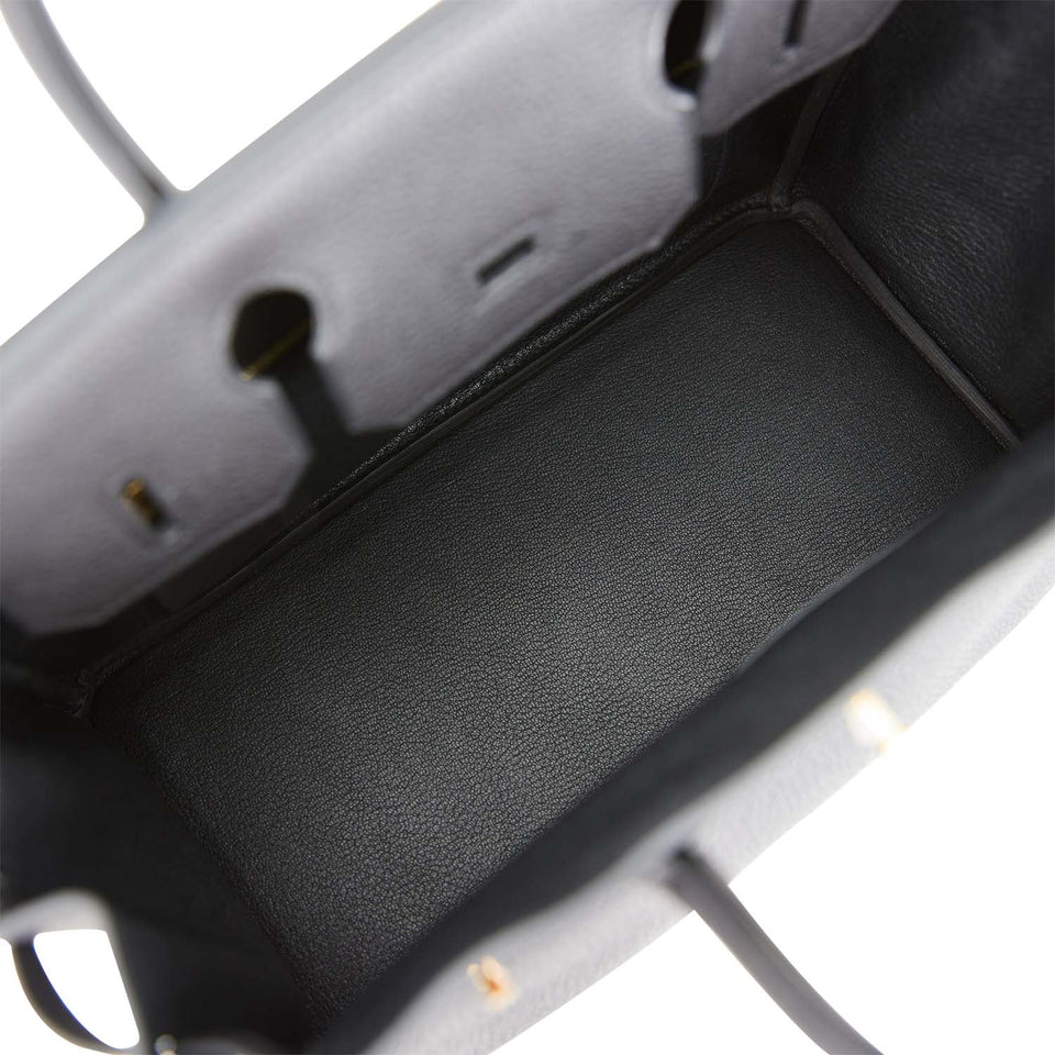 Hermes Birkin 30 Black Togo Gold Hardware