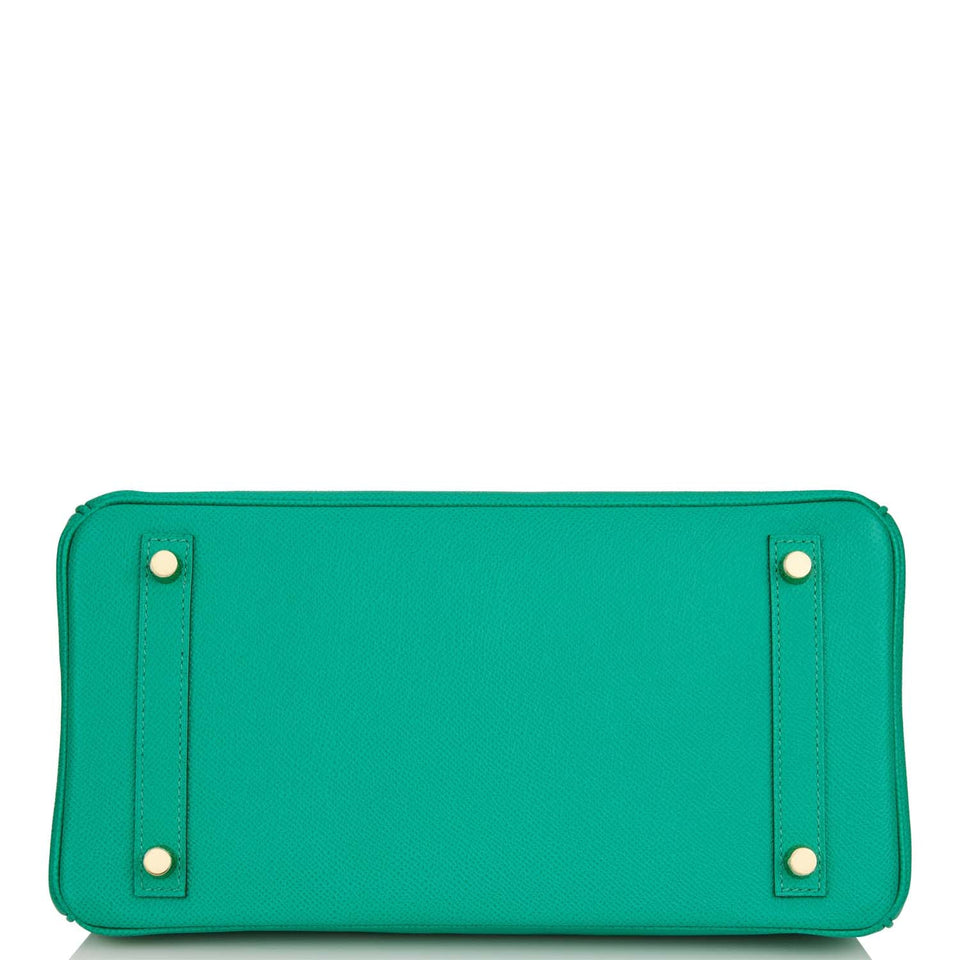 Hermes Birkin 30 Vert Jade Epsom Gold Hardware