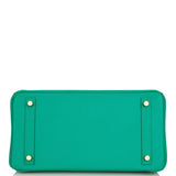Hermes Birkin 30 Vert Jade Epsom Gold Hardware