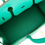 Hermes Birkin 30 Vert Jade Epsom Gold Hardware