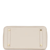 Hermes Birkin 30 Craie Togo Gold Hardware