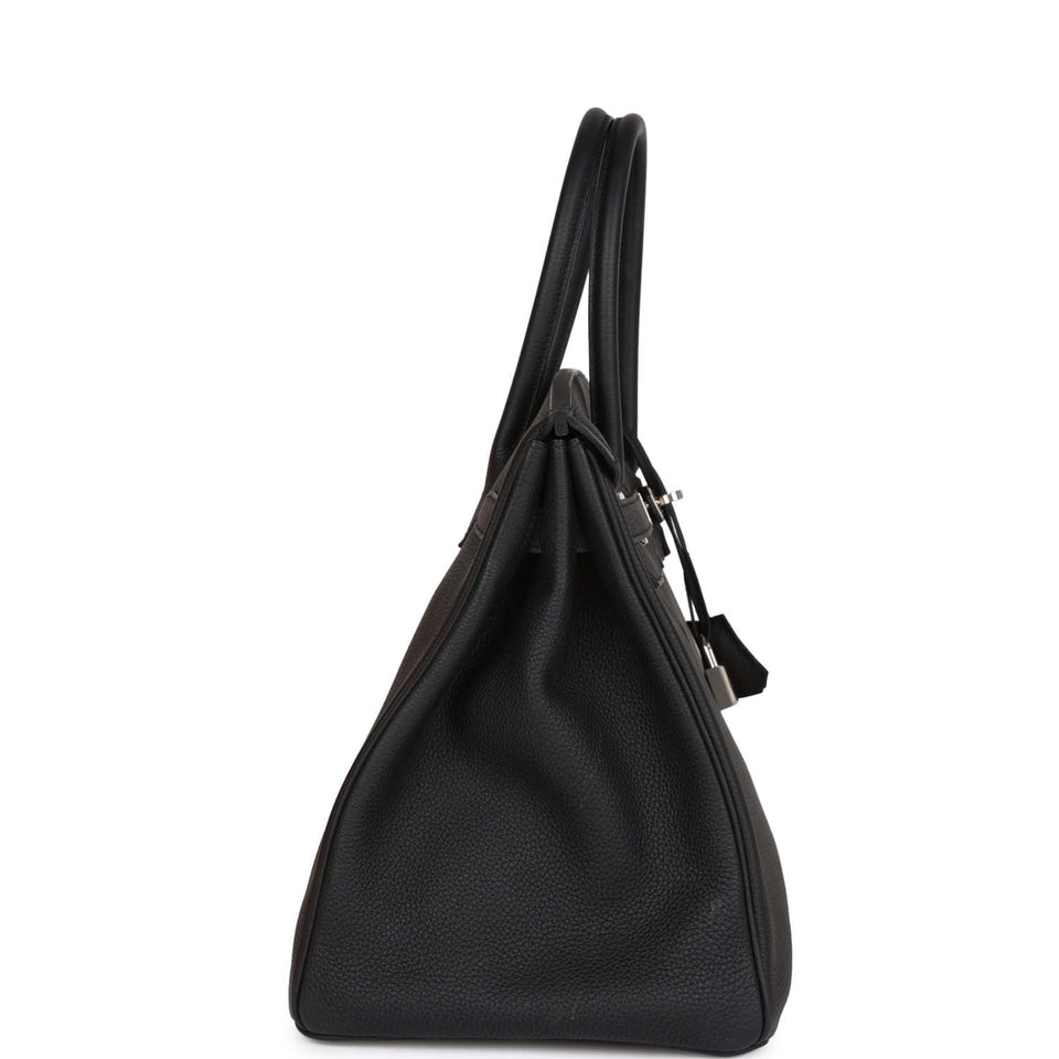 Hermes Birkin 35 Black Togo Palladium Hardware