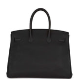 Hermes Birkin 35 Black Togo Palladium Hardware
