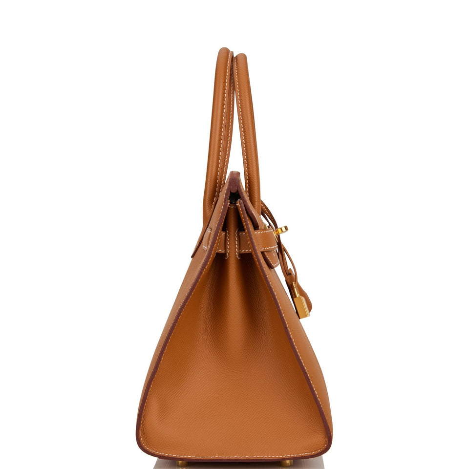 Hermes Birkin Sellier 30 Gold Epsom Gold Hardware
