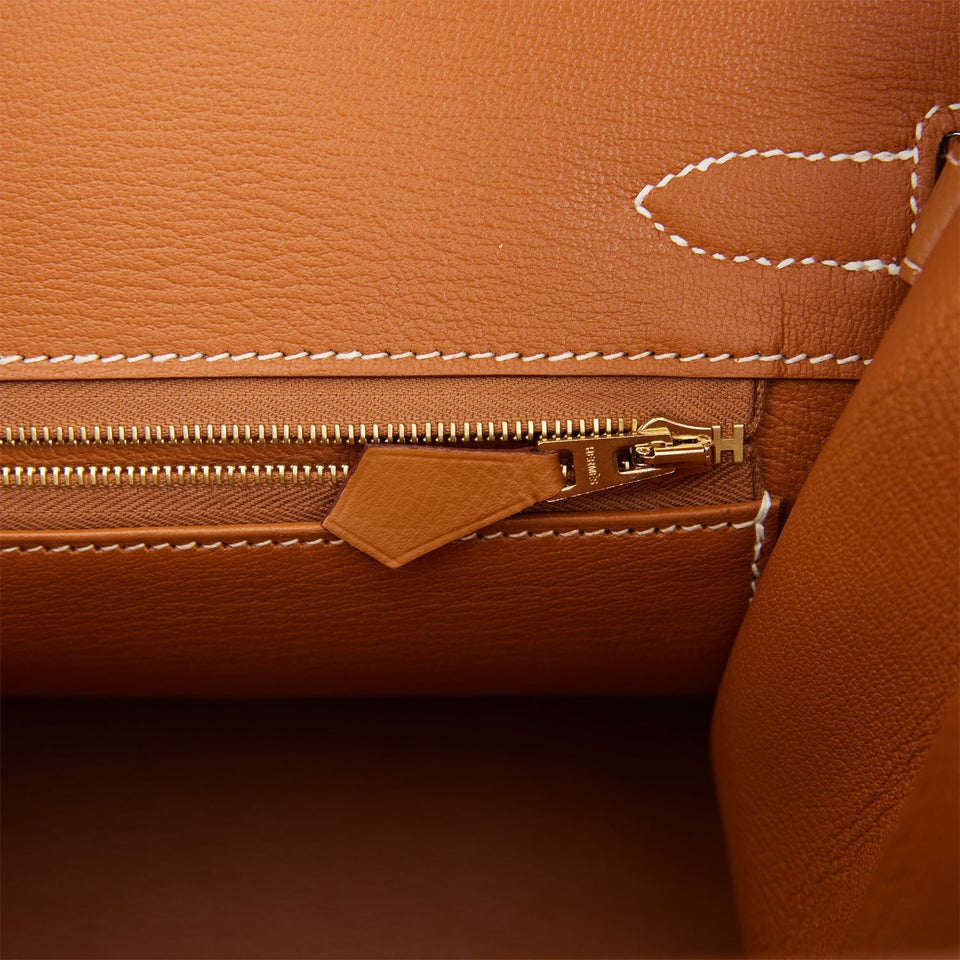 Hermes Birkin Sellier 30 Gold Epsom Gold Hardware