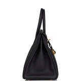 Hermes Birkin 30 Black Togo Gold Hardware