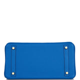 Hermes Birkin 30 Bleu France Togo Gold Hardware