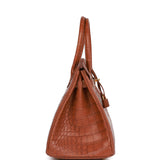 Hermes Birkin 30 Gold Matte Alligator Gold Hardware