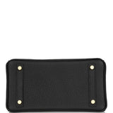 Hermes Birkin 25 Black Togo Gold Hardware