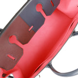 Hermes Casaque Birkin Sellier 30 Rouge Sellier and Bleu Indigo Epsom Palladium Hardware