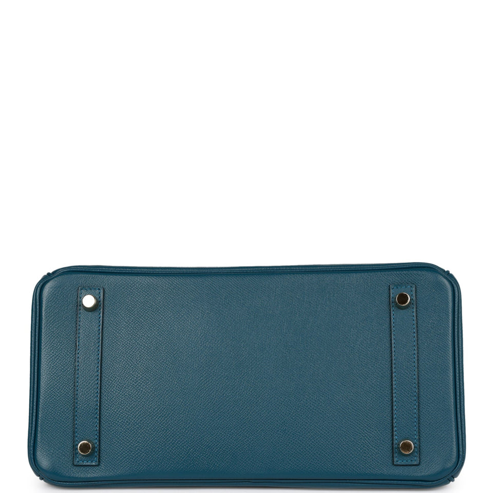 Hermes Birkin 30 Colvert Epsom Gold Hardware