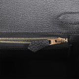 Hermes Birkin 30 Black Togo Gold Hardware