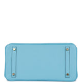 Hermes Birkin 30 Celeste Epsom Gold Hardware