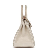 Hermes Birkin 25 Beton Matte Alligator Palladium Hardware