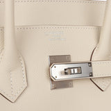 Hermes Special Order (HSS) Birkin 35 Nata Verso Epsom Palladium Hardware