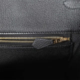 Hermes Birkin 40 Black Togo Gold Hardware