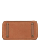 Hermes Birkin 25 Chamois and Alezan Grizzly and Swift Gold Hardware