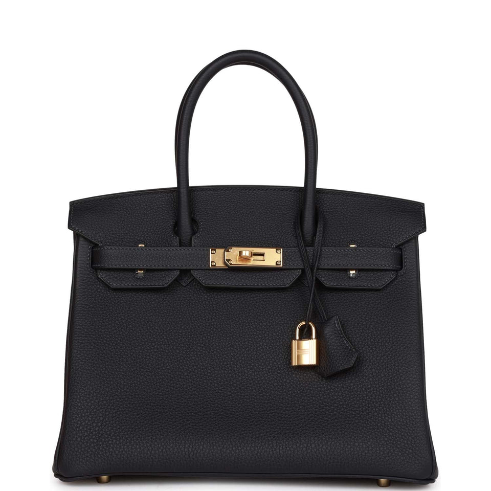 Hermes Birkin 30 Caban Togo Gold Hardware
