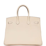 Hermes Birkin 35 Nata Clemence Gold Hardware