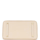 Hermes Birkin 35 Nata Clemence Gold Hardware